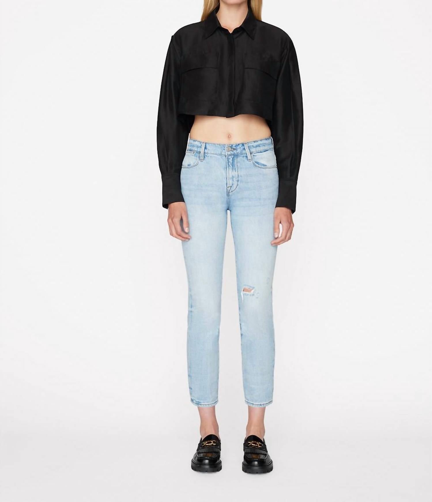 Frame - Le High Straight Jeans