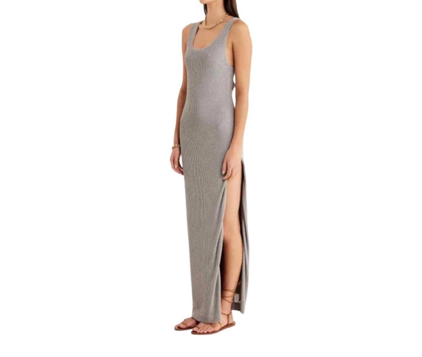 Rumer - Rosa Rib Cut Out Maxi Dress