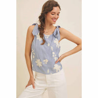 In February - Romantic Embroidery Blouse