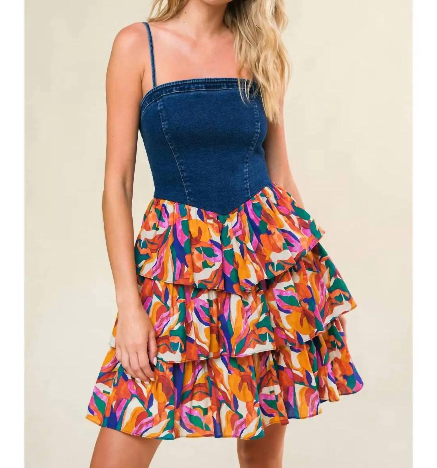 Flying Tomato - Laced In Love Woven Mini Dress