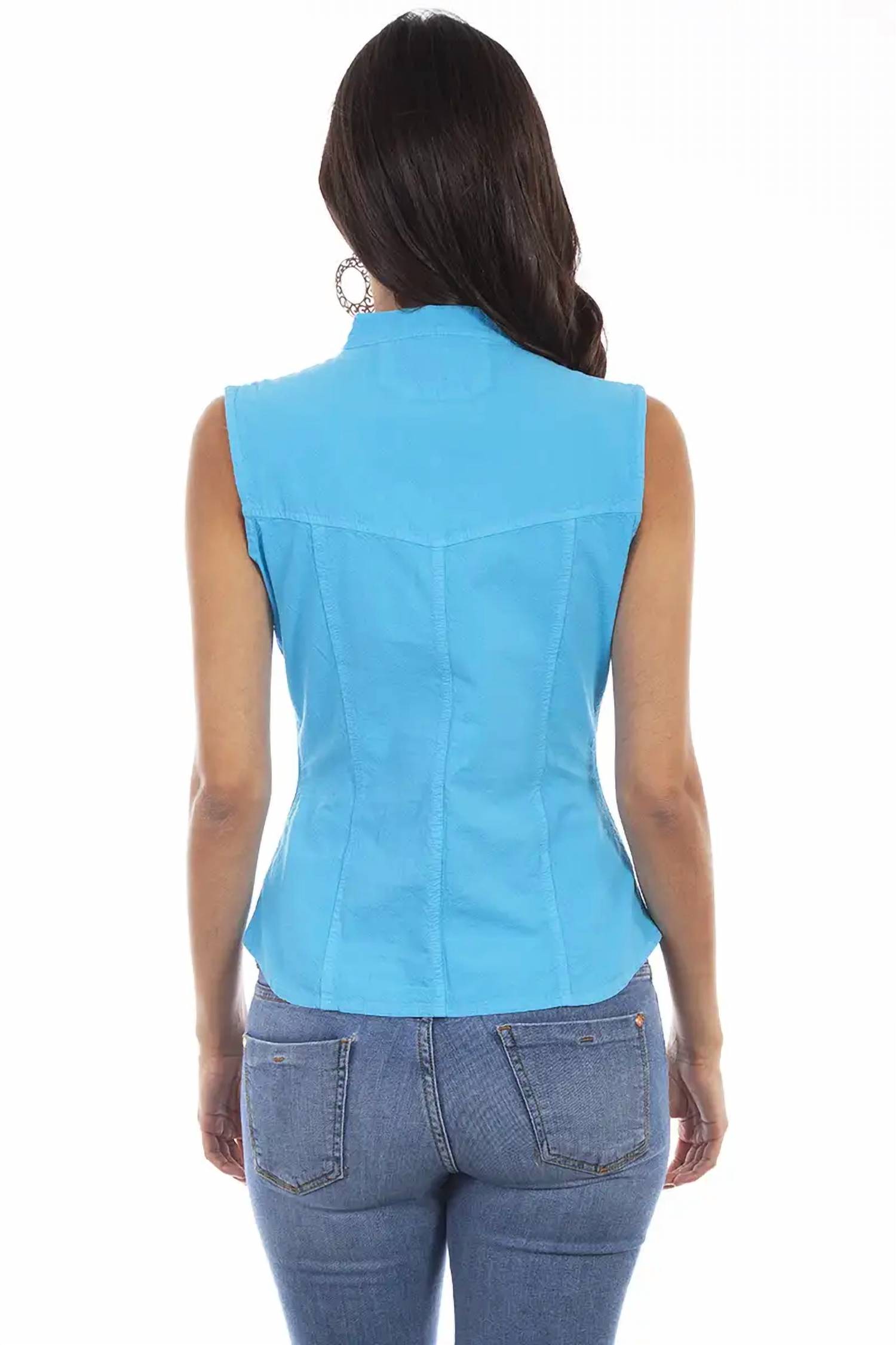 Scully - Peruvian Cotton Sleeveless Blouse