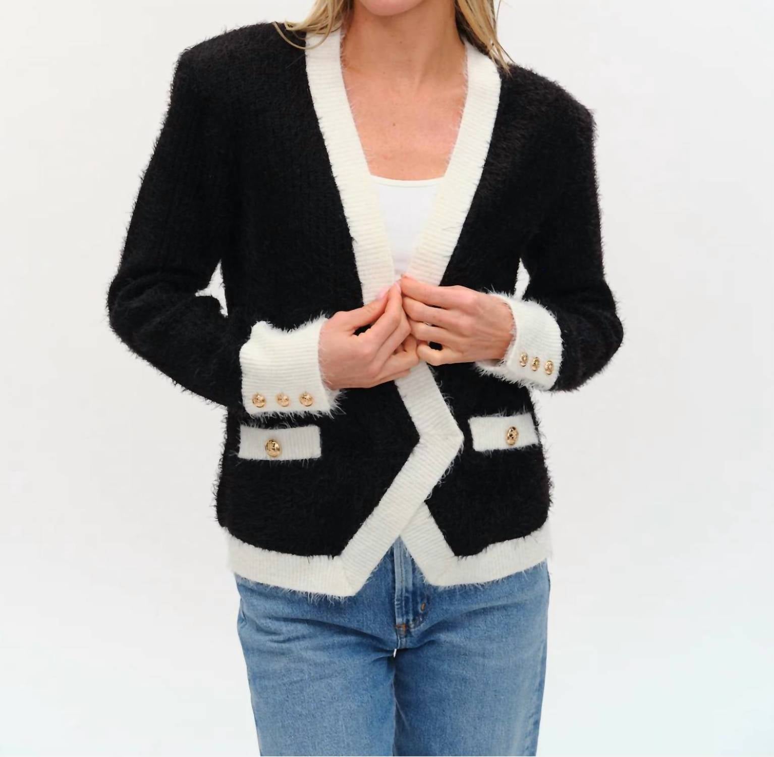 Six/Fifty - Olivia Asymmetrical Cardigan