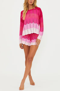 Beach Riot Balboa Short in electric pink - women's shorts