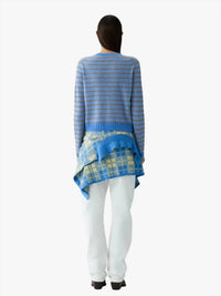 Guest In Residence - Pebble Stripe Shrunken Crewneck Sweater