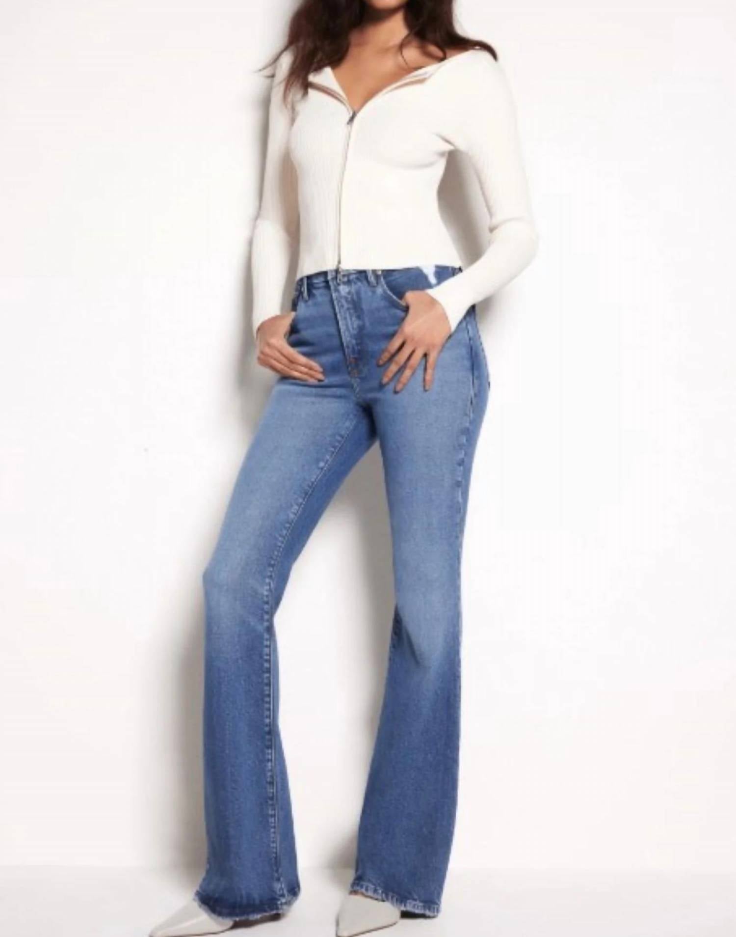 Good American - Good Legs Flare Jeans