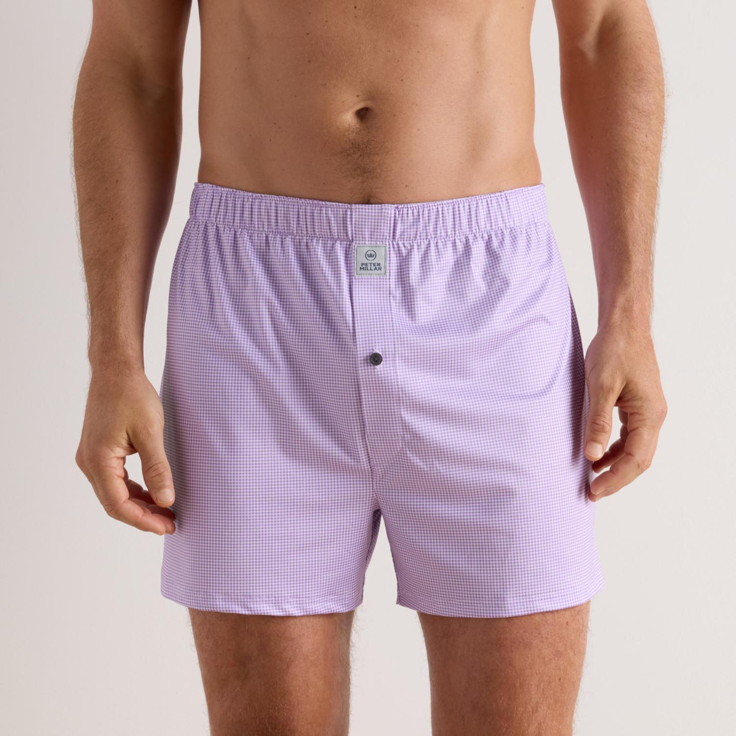 Peter Millar - Gingham Performance Boxer Short