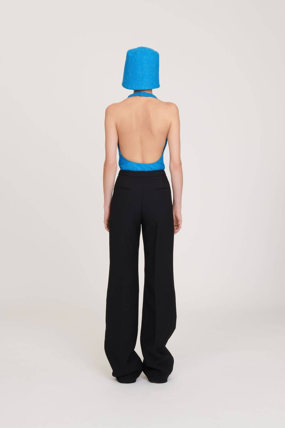 Maison Rabih Kayrouz - Tweed And Mesh Bodysuit