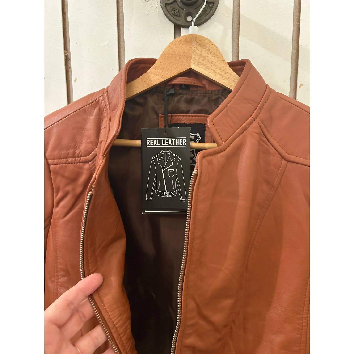 Decrum - Amy Genuine Leather Jacket