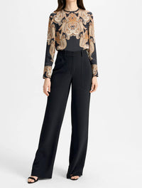 Veronica Beard Cole Pants in black - women's pants
