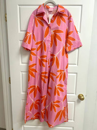 Karlie - Women's Gabby Palm Leaf Floral Maxi Dress