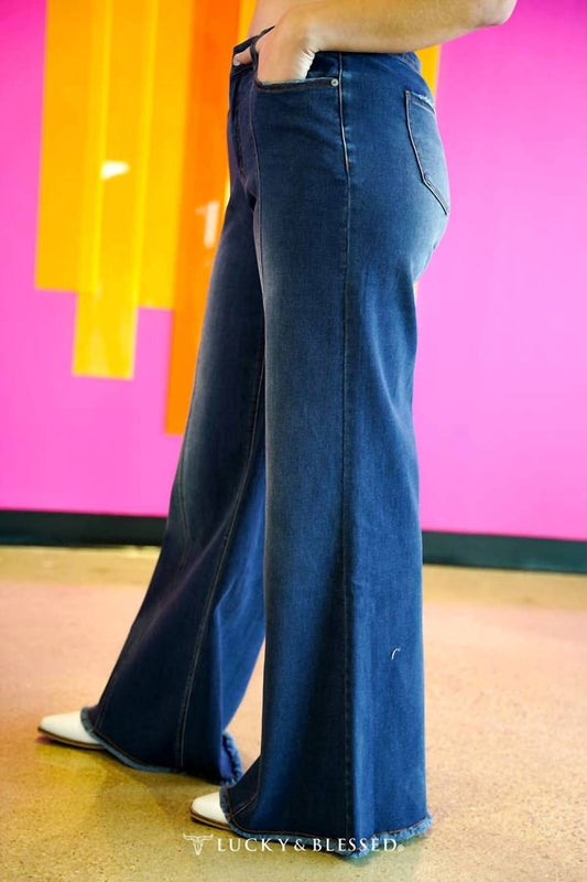 Lucky & Blessed - High Rise Tummy Control Jeans