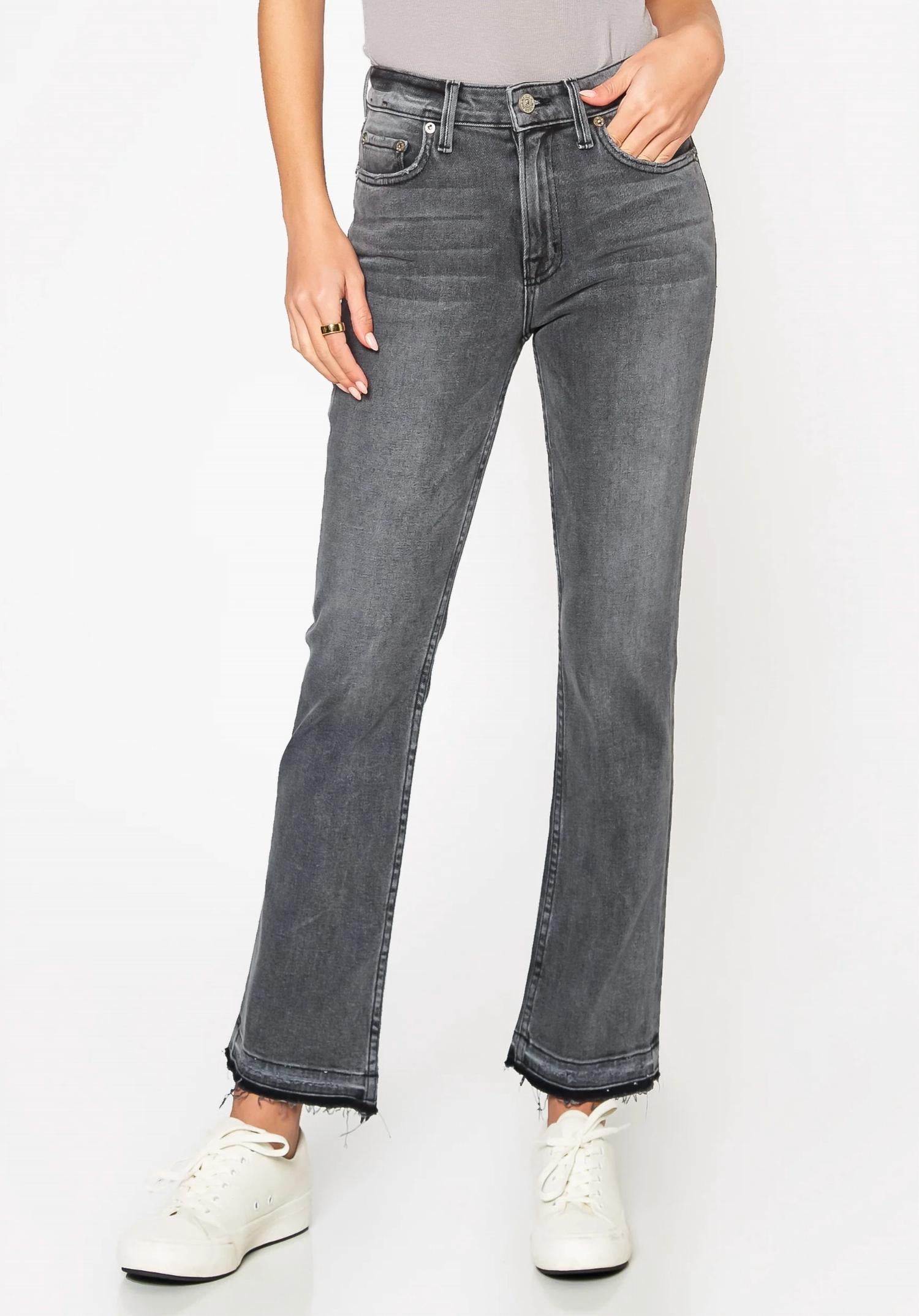 Noend - Farrah Mid Rise Kick Flare Jeans