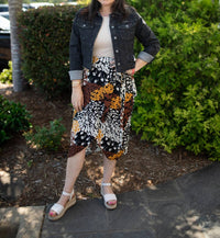 Apricot - Wrap Midi Skirt