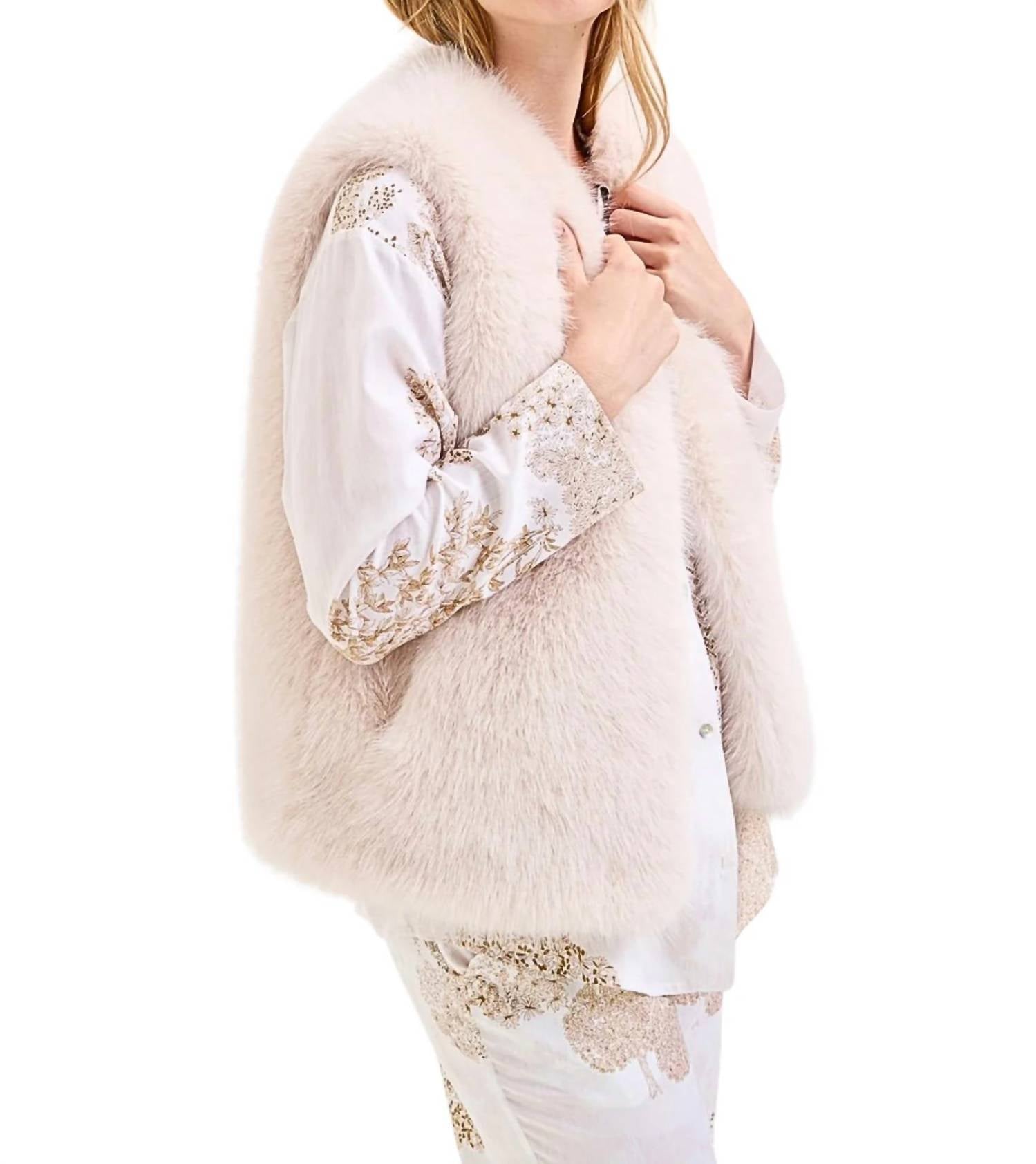 Laurence Tavernier - Colette Faux Fur Vest