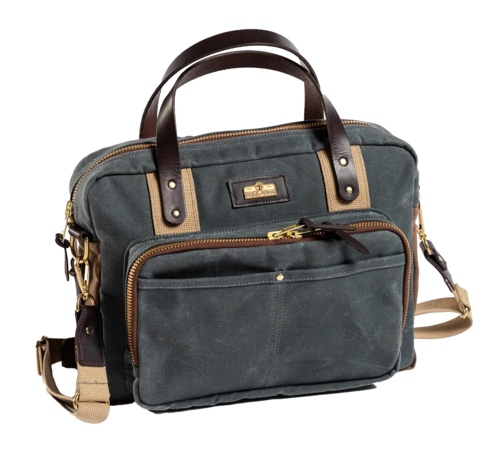Duck Head - Waxed Canvas Laptop Bag