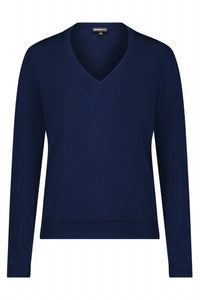 Minnie Rose - Women's Supima V Neck Top
