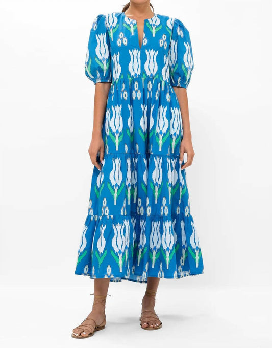 Oliphant - Puff Sleeve Maxi Dress