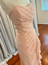 Morilee - Women's Strapless Long Chiffon Dress