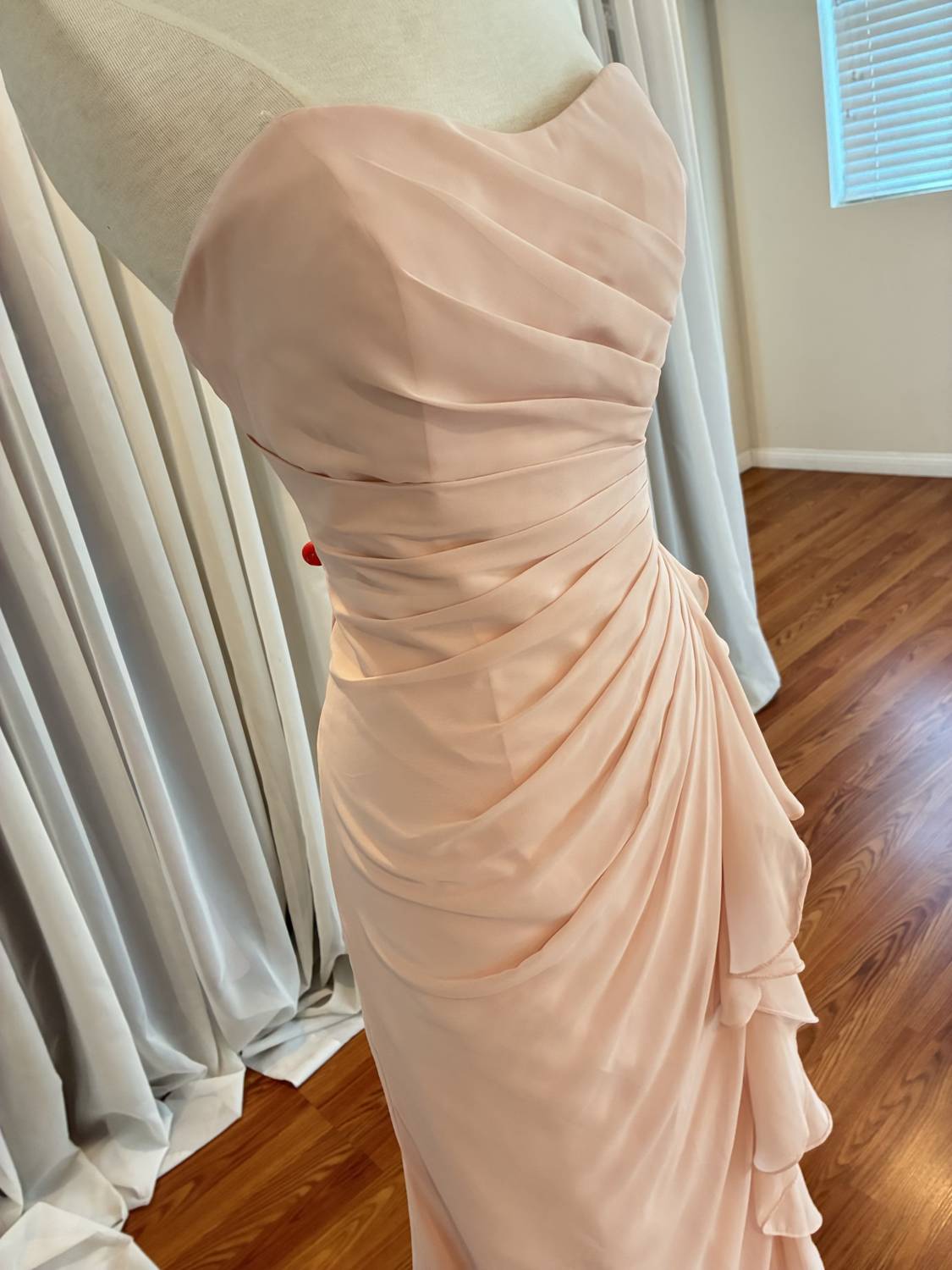 Morilee - Women's Strapless Long Chiffon Dress