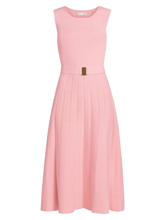 Elie Tahari - Summer Belted Fit & Flare Dress