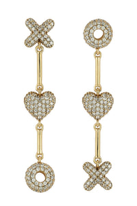 Mignonne Gavigan Women's Xoxo Earrings in gold - women's jewelry