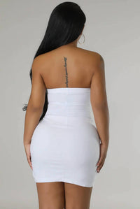 Good Time Usa - Special Delivery Cut Outs Mini Dress