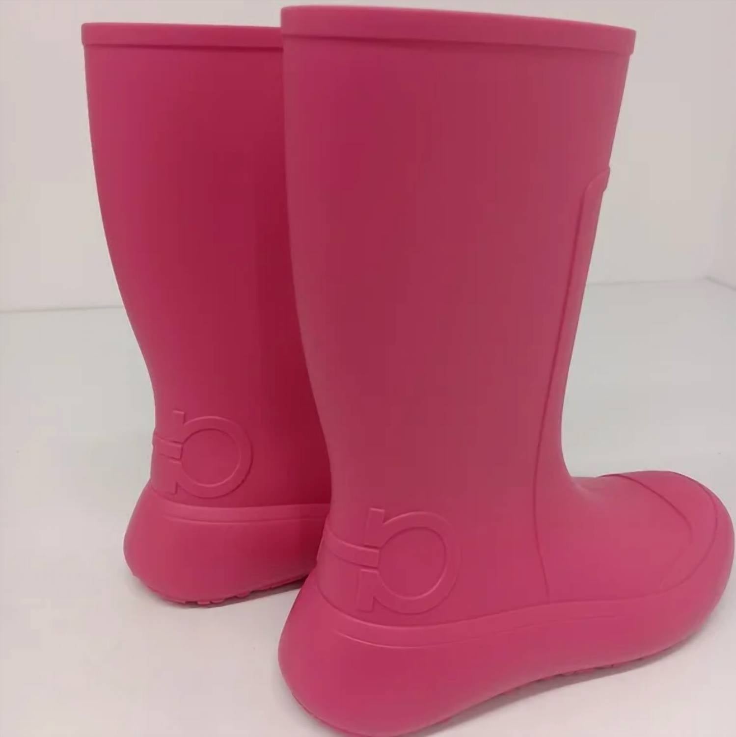 Salvatore Ferragamo - Women's Gancini Detail Rain Boots