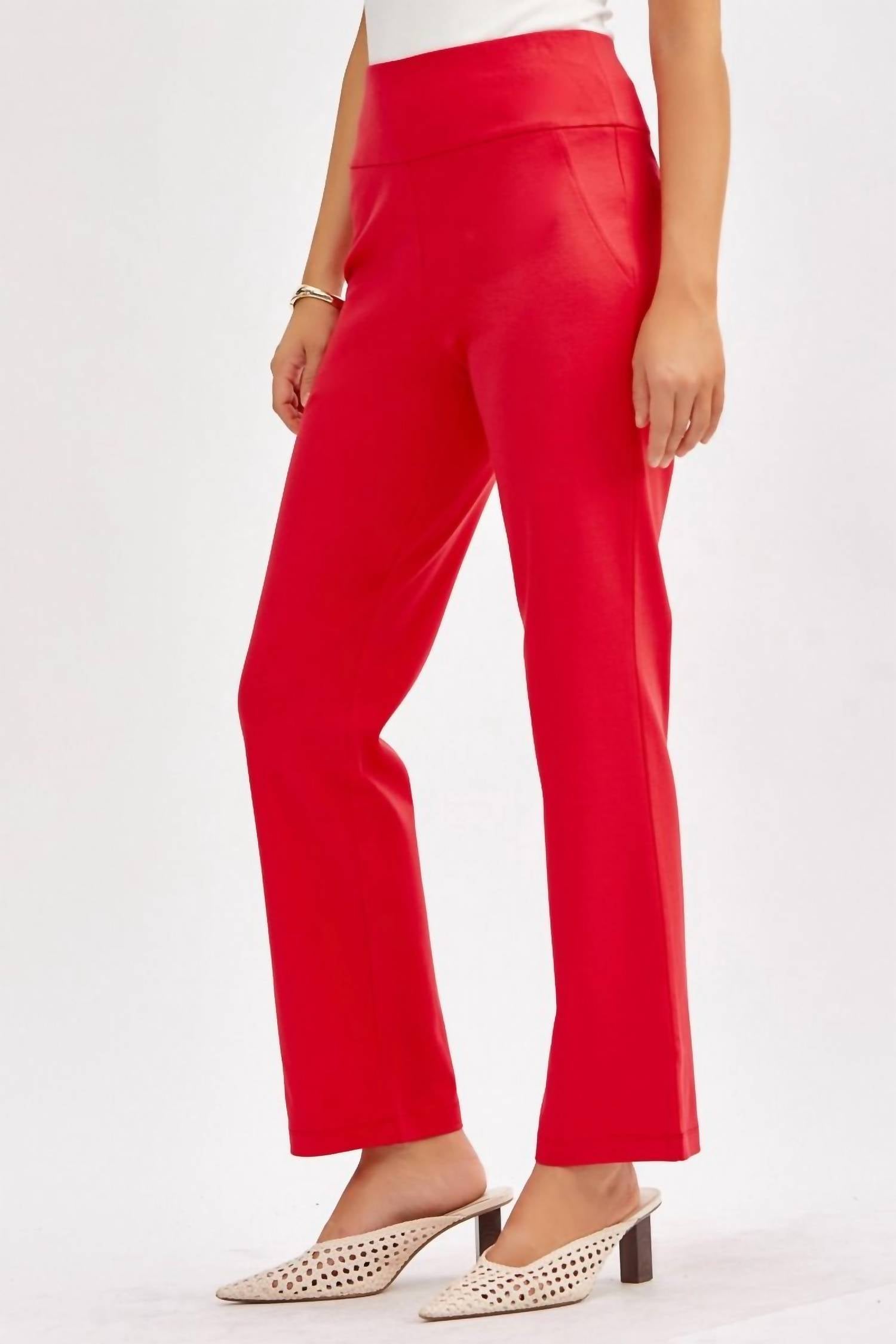 Dear Scarlett - Magic Slim Straight Pants