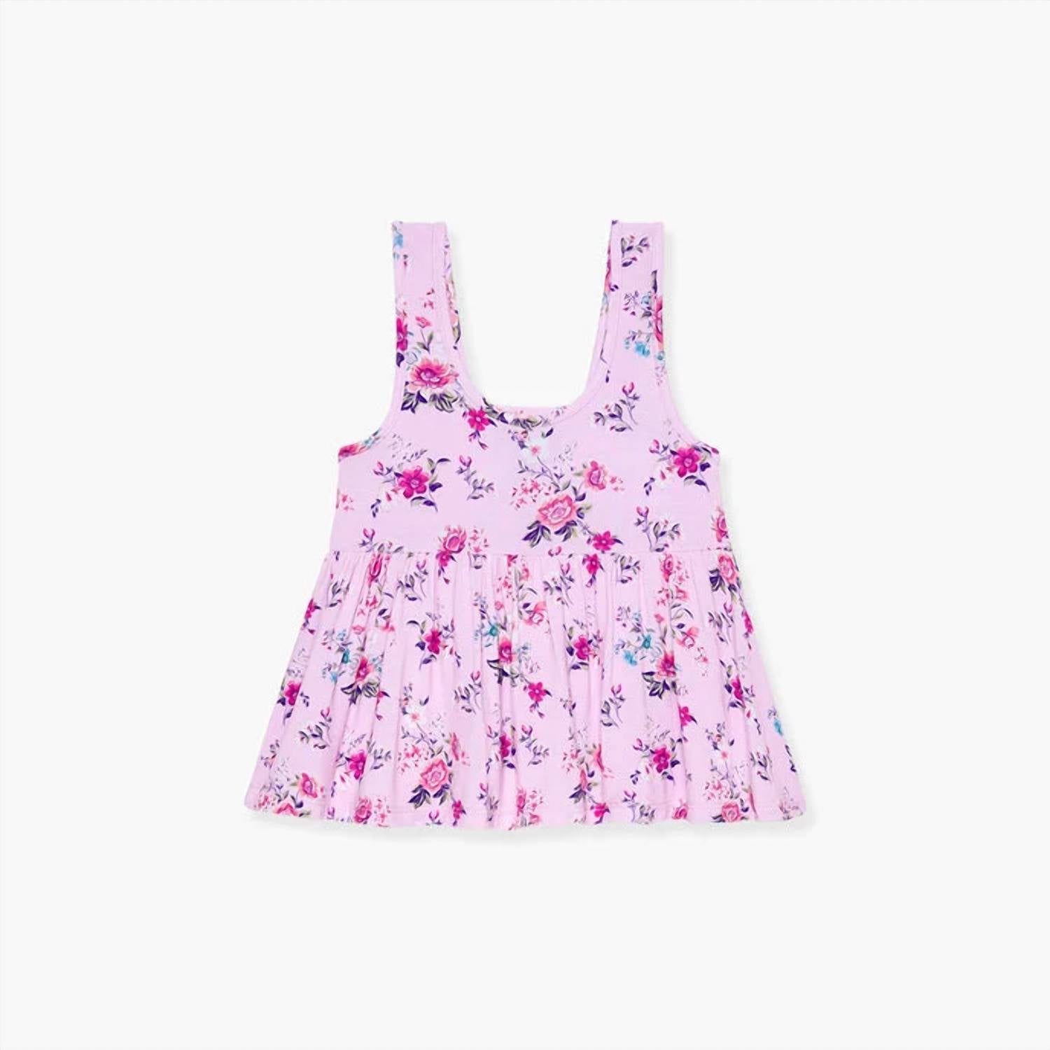 Posh Peanut - Girls Bridget Peplum Bummie Set