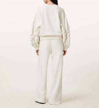 AllSaints Vin Haven Joggers in tofu white - women's pants - alternate view