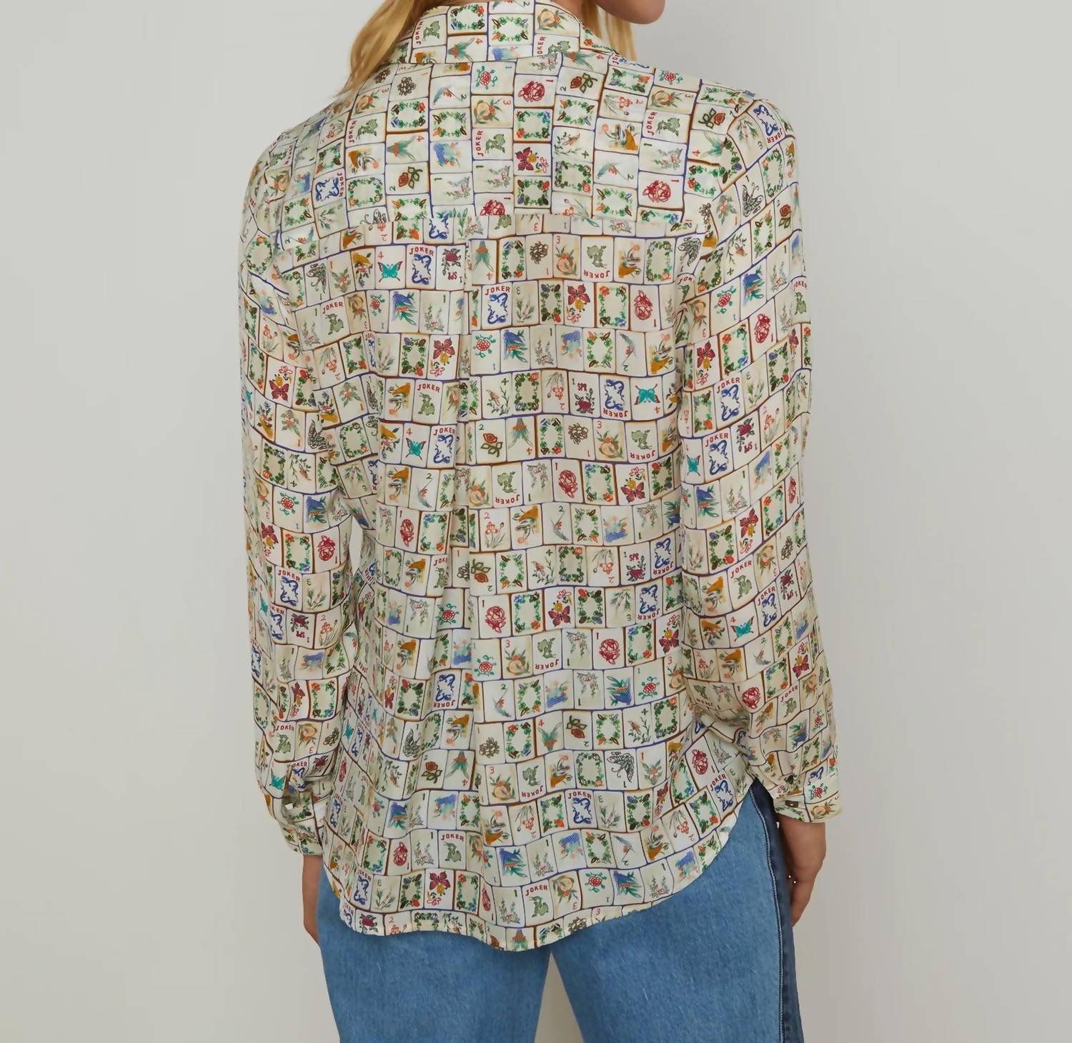 L'Agence - Nina Silk Blouse