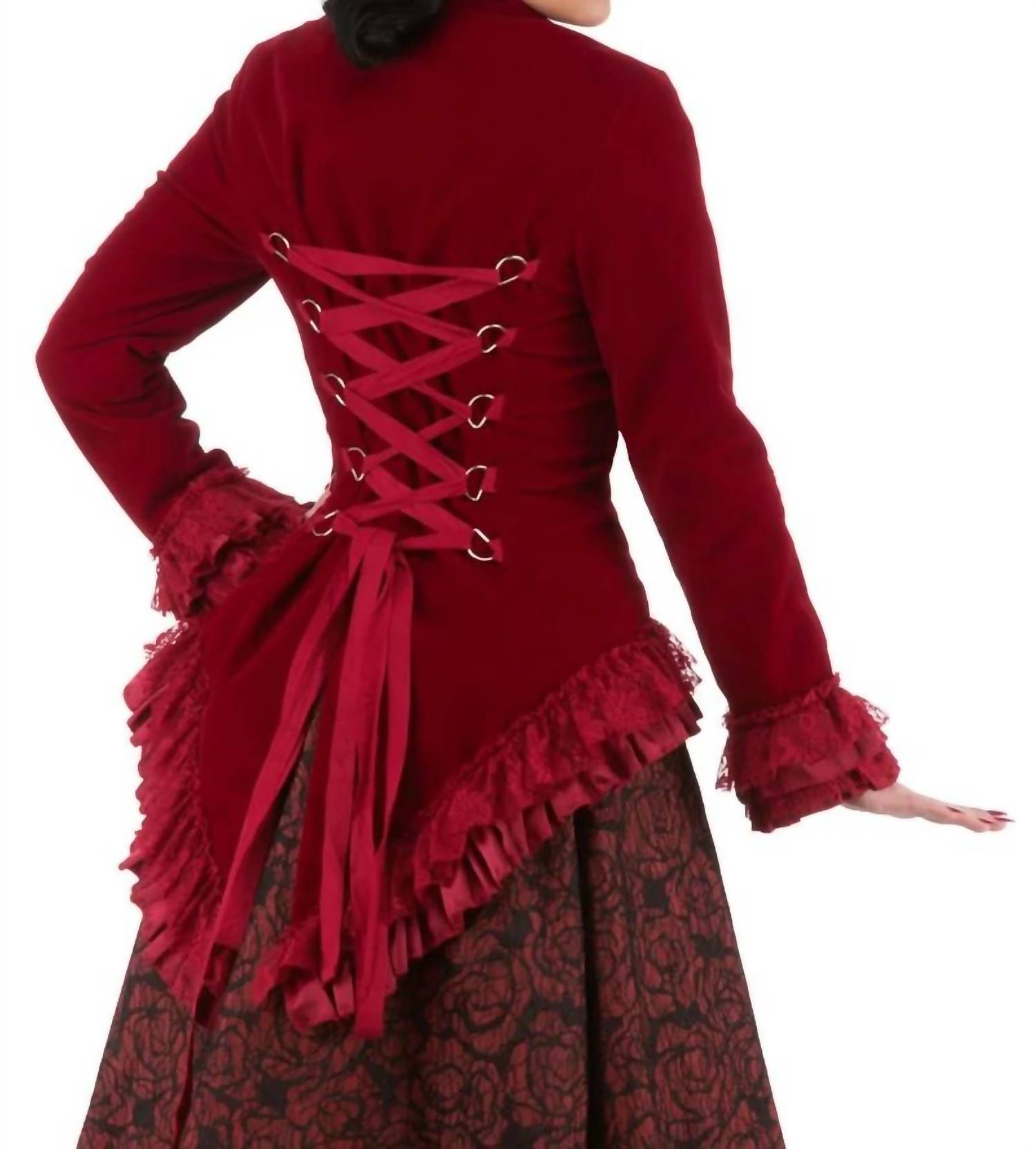 Hearts & Roses - Velvet Gloria Jacket