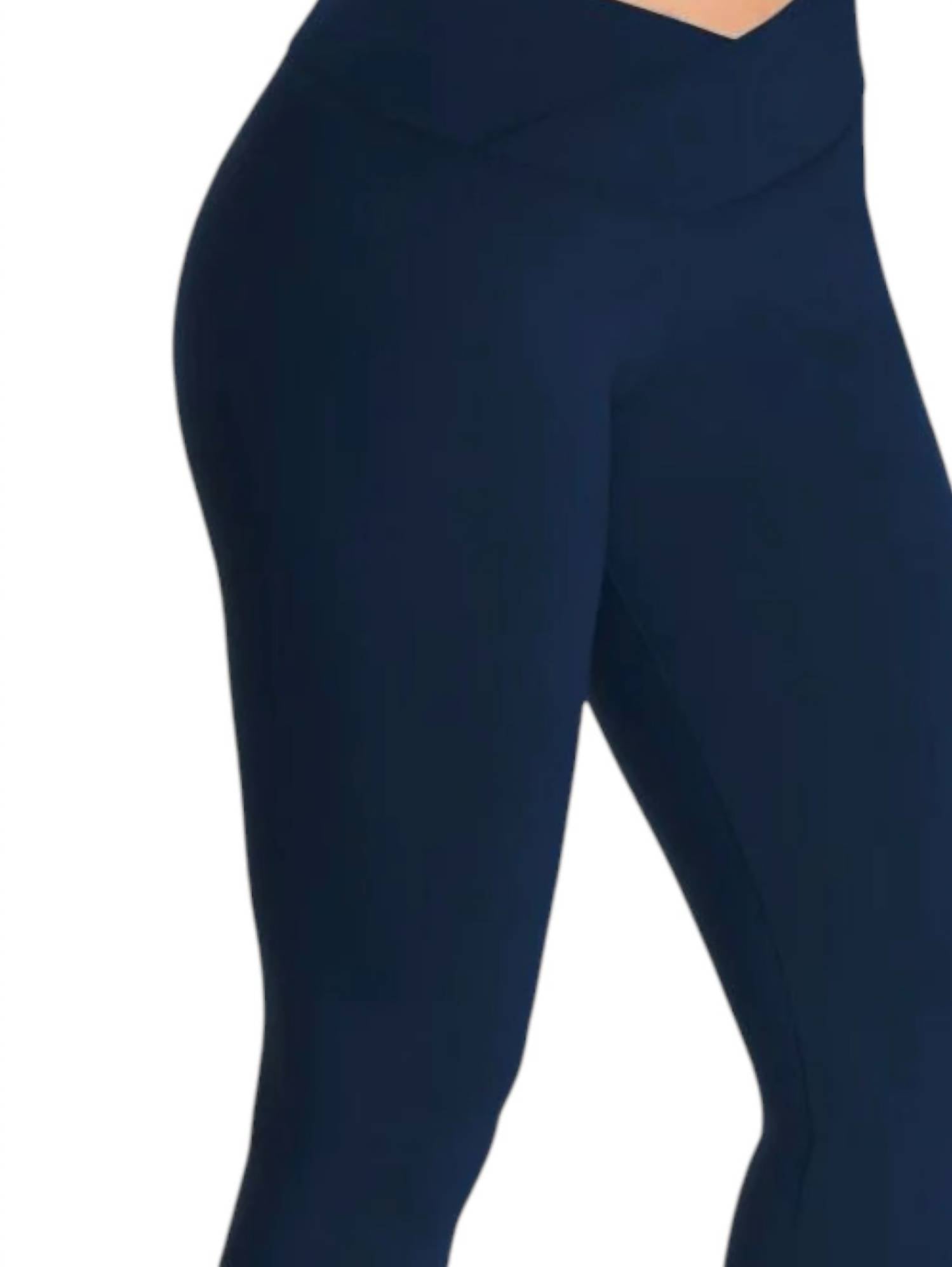 Rogiani - Butter V-wrap High Waist 7/8 Leggings