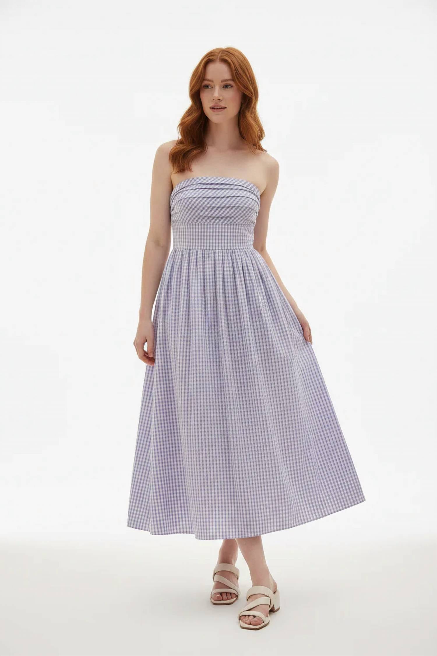 Cartolina Nantucket - Chalmers Halter Midi Dress