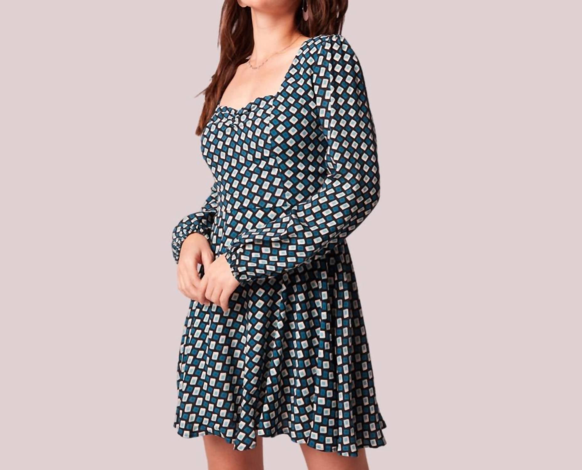 Band Of The Free - Genevieve Diamond Mini Dress