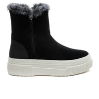 J/SLIDES Women's Wally Cold Weather Boots in black - women's shoe