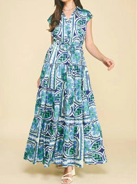 Pinch - Capri Bloom Tiered Maxi Dress