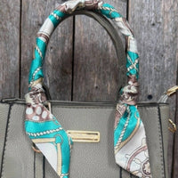 Rodeo Drive Conchos - Women's Nautical Skinny Wild Rag Scarf
