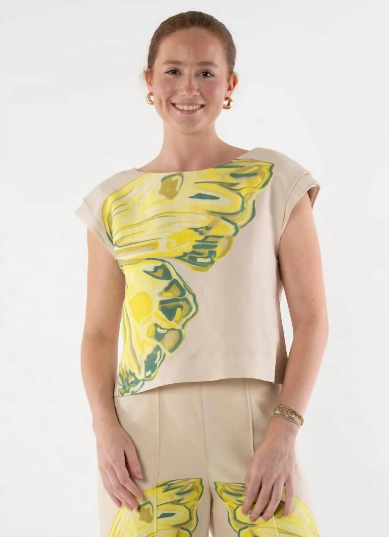 Emily Mccarthy - Hatti Crewneck Top