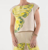 Emily Mccarthy - Linen Hatti Tank Top