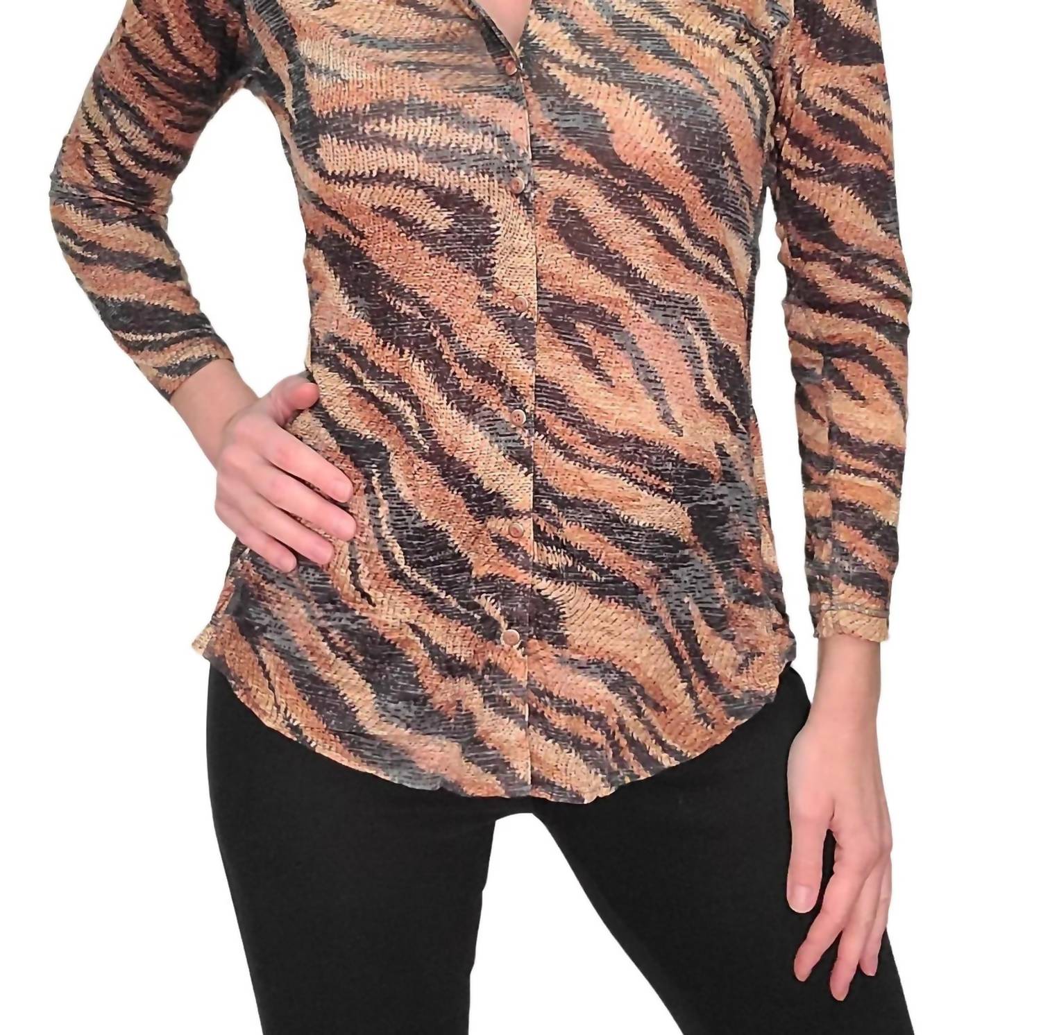 David Cline - Crushed Long Sleeve Top