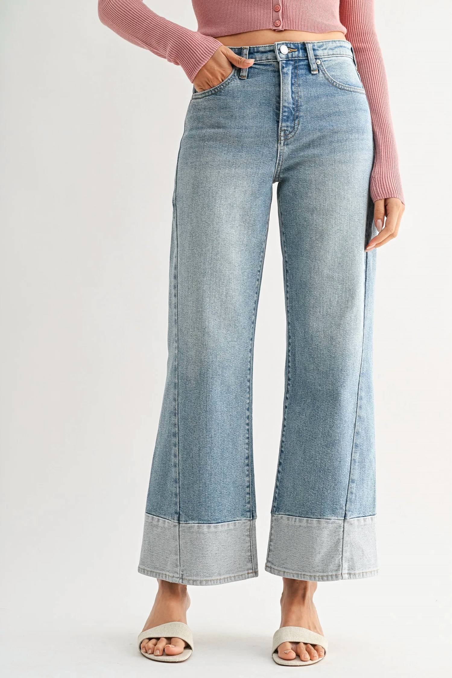 Just Black Denim - Vienna Two-tone Jeans