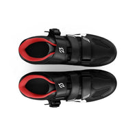 Peloton Men's Indoor Cycling Shoes in black red - men's shoe - alternate view