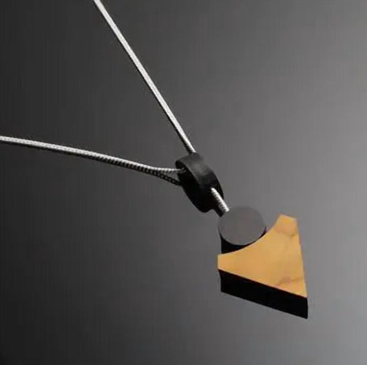 Rowena Sheen - Women's Wood Triangle Drop Pendant