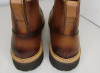 Florsheim Men's Shoe Co Whitmore Cap Toe Ankle Dress Boots in brown - men's boots - view 4