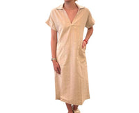 Starkx - Linen Stripe Elaine Dress