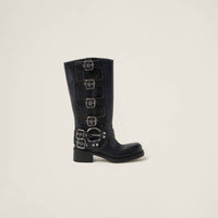 Miu Miu - Women's Buckle Detail Boots