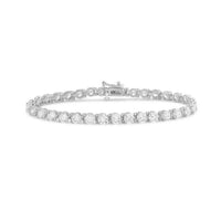Diana M Jewels - Women's Round Lab-Grown Diamond Jewelry Bracelet (4.00 Ct) - Signature Plus