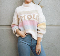 Scandal Italy - Amaranth Amour Sweater
