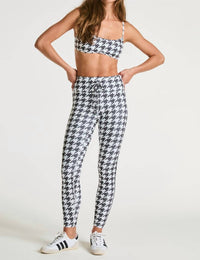 YEAR OF OURS Sport Monica Bra in houndstooth - women's intimate - view 4